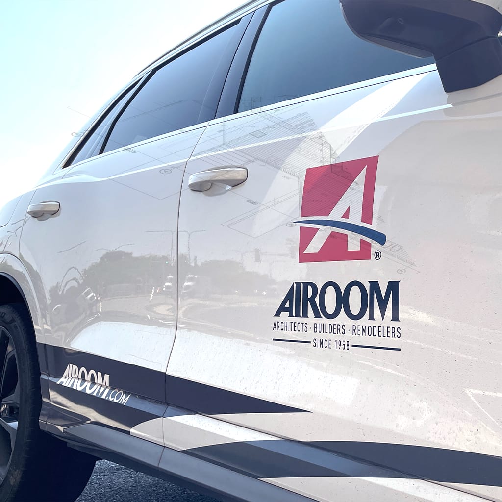 Image of an Airoom work truck