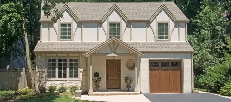 Traditional Home With Garage