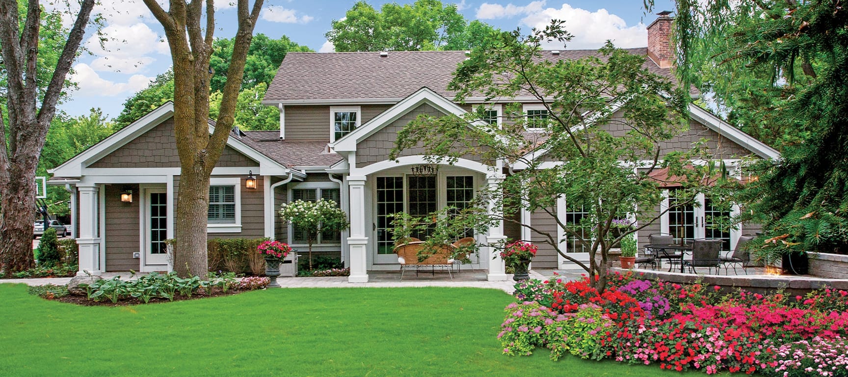 A Rear Home Addition in Northbrook