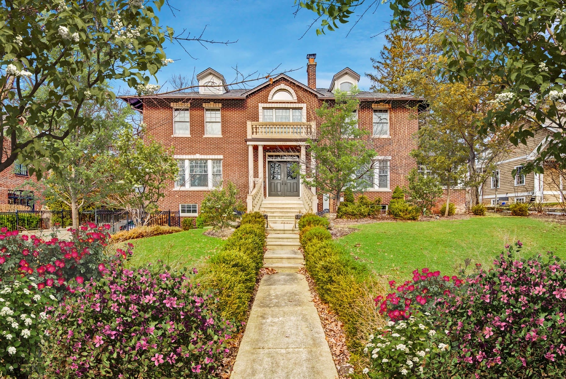 Three Story Addition with Three Car Garage, Dual Roof Dormers