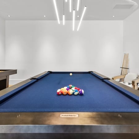 Game Room with Artistic Lighting
