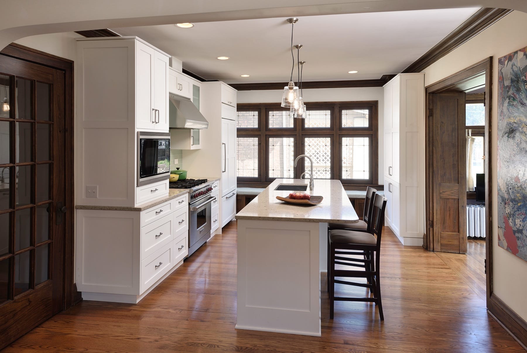 Traditional Kitchen Remodel Inside Historic Restoration