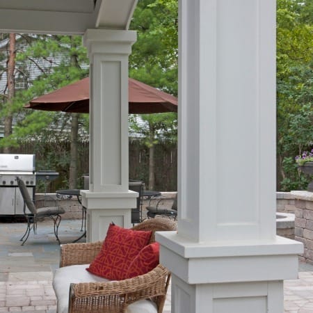 Outdoor Entertainment Spaces with Patios & Firepit
