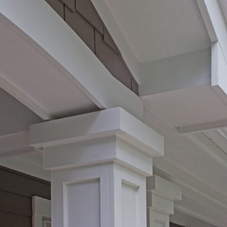 White Trim and Soffit