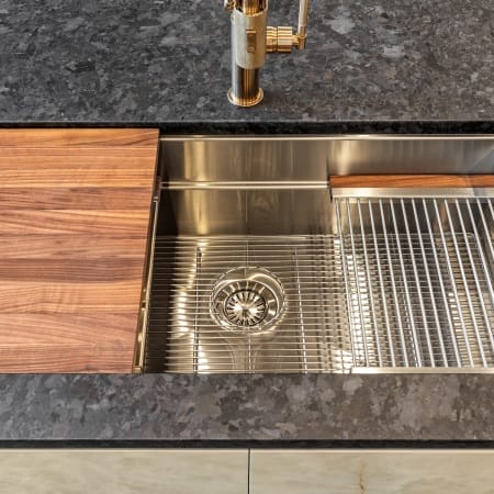Drop in Sink with Shelf and Cutting Board