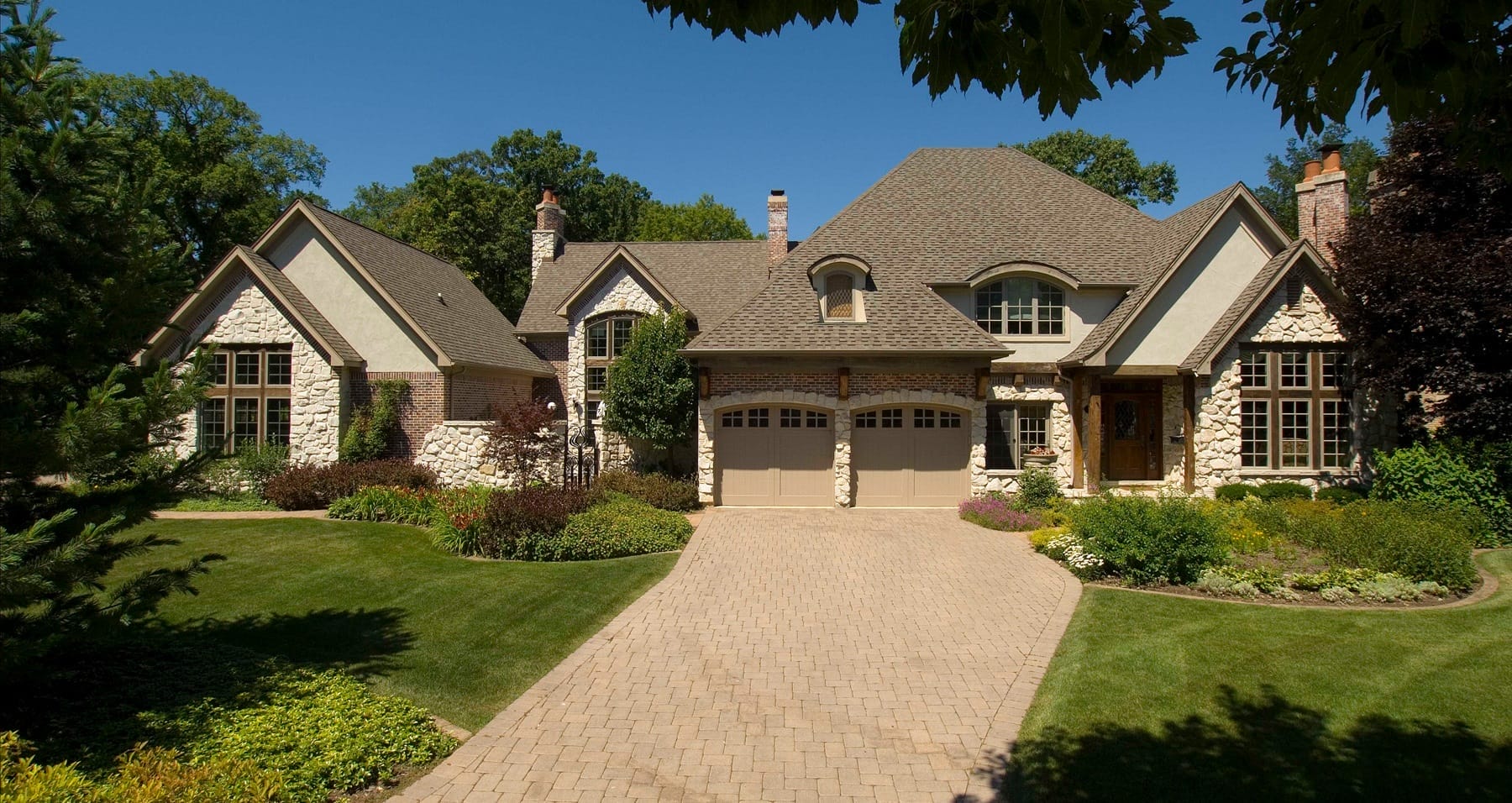 Masonry and Stucco Exterior