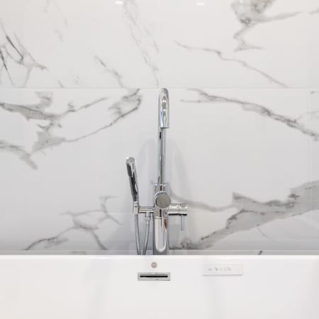 Freestanding Tub Faucet with Hand Sprayer