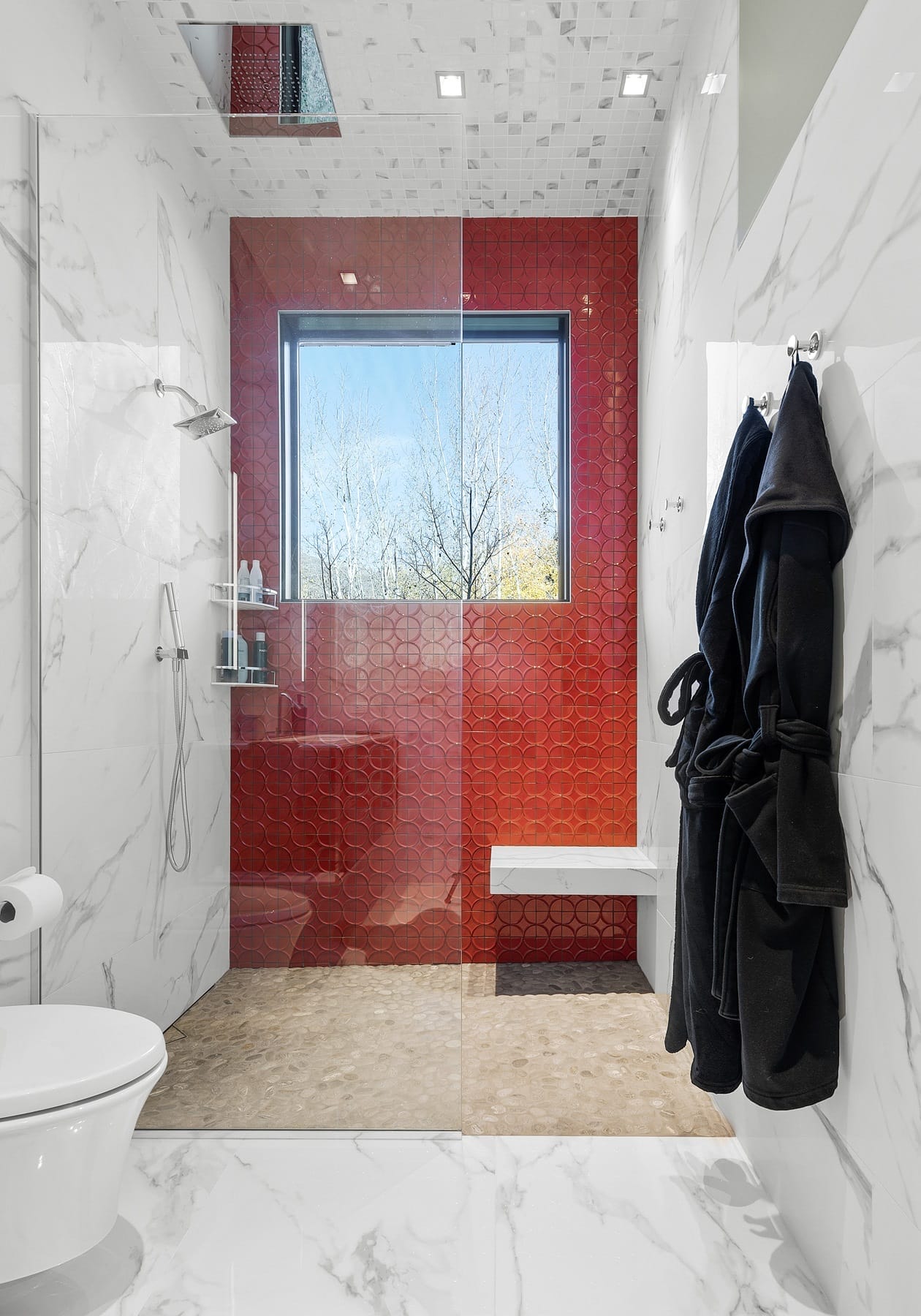 Italian Handmaid Red Tile