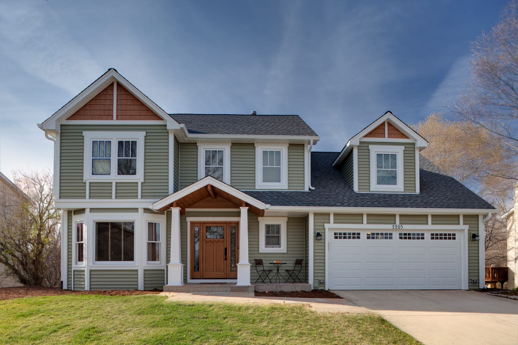 Soft Mint Green James Hardie Siding