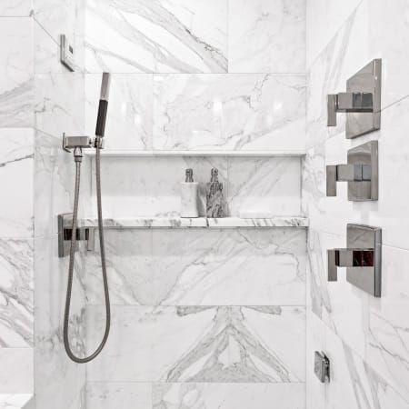 Large Panel Marble in Shower