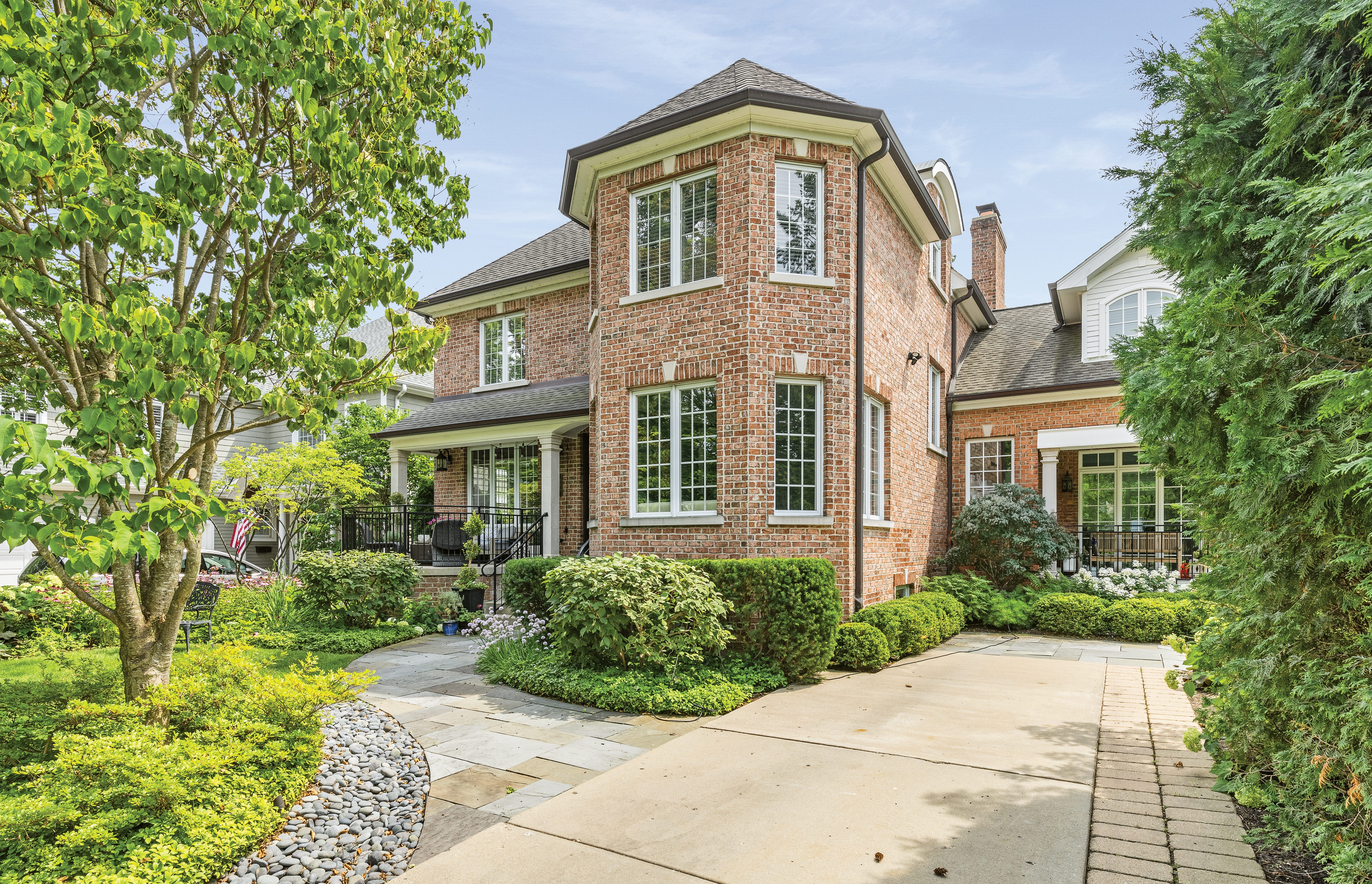 Home addition in Winnetka