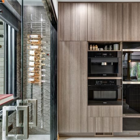 Built-In Appliances with Wine Cellar