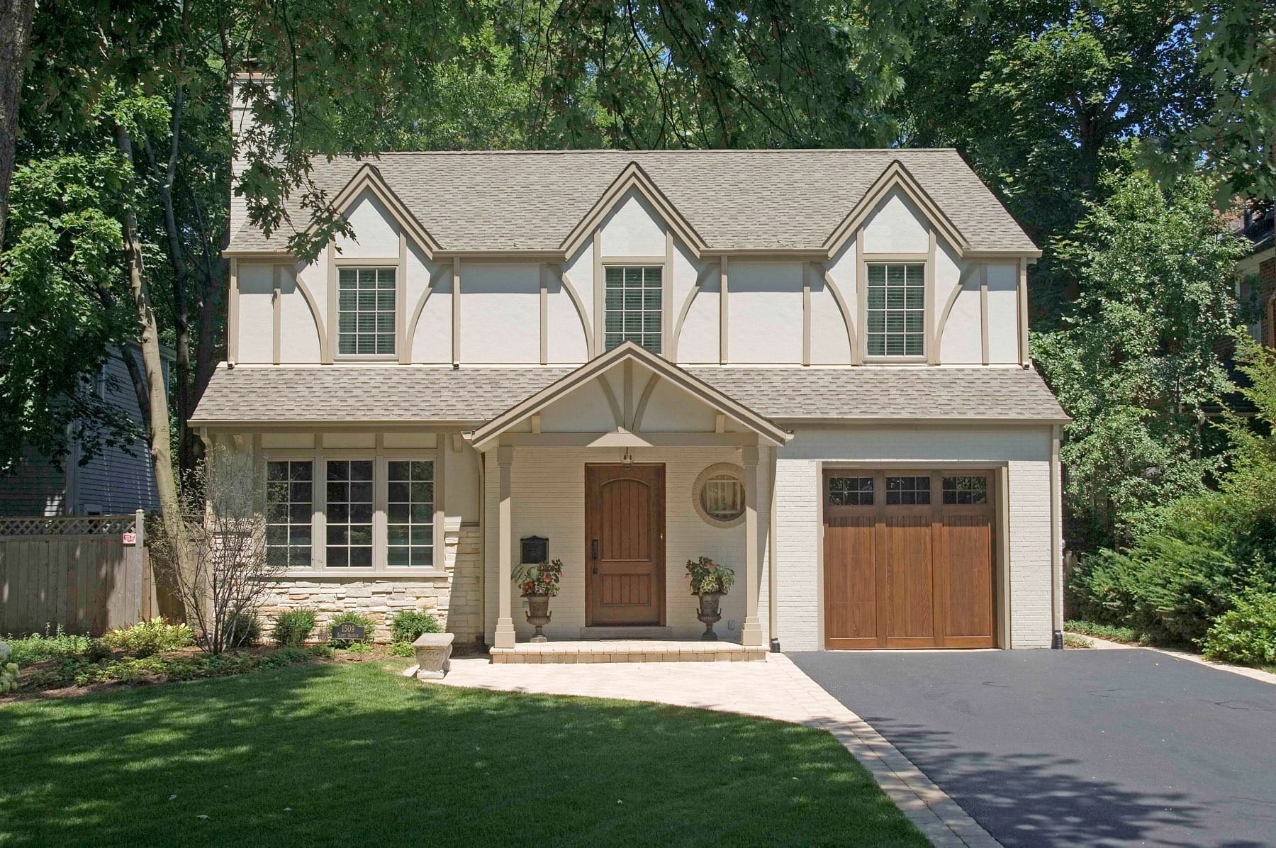 2nd Story Addition on French Country Style Home
