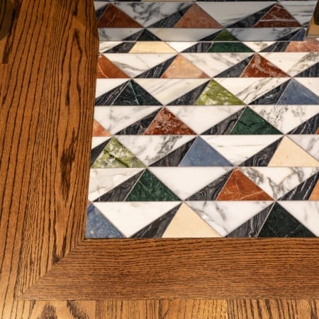 Multi-Colored Triangular Tile